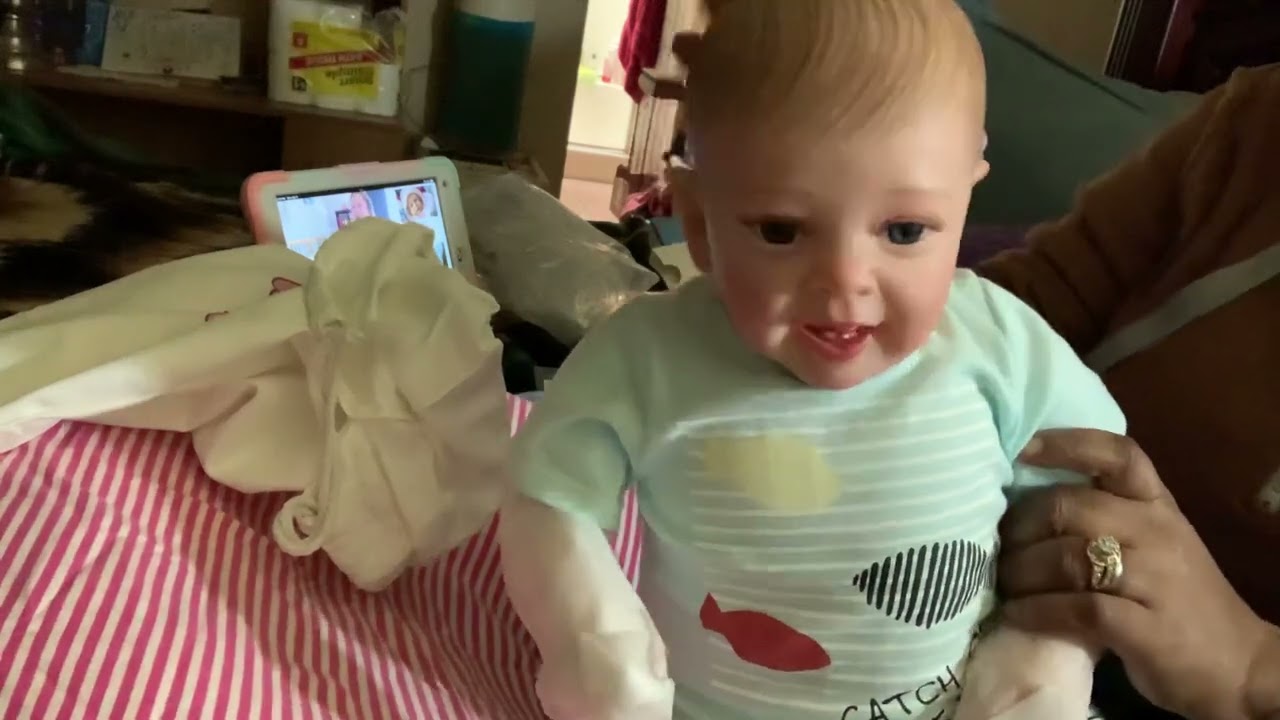 New baby doll reveal iCradle reborn from Amazon.