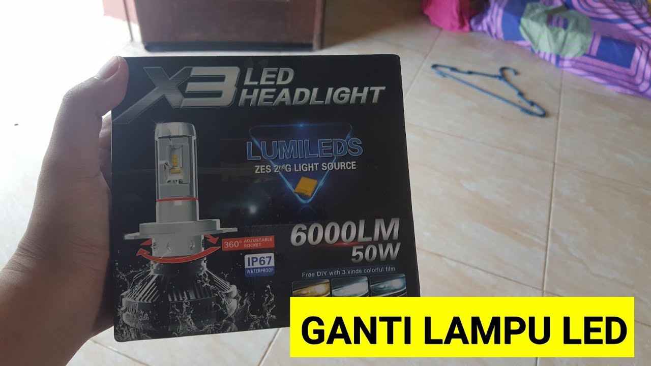 VLOG OUTLANDER SPORT #22 | Pasang Lampu Jauh LED Di Mitsubishi Outlander Sport