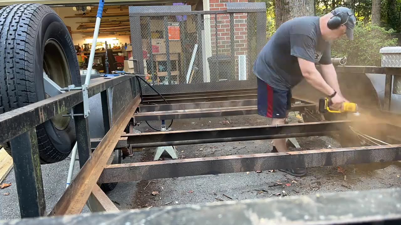 Utility Trailer Wood Floor Replacement