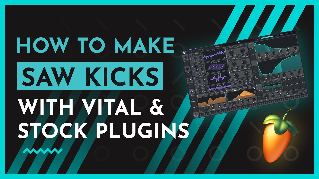 How To Make SAW KICKS With Vital & Stock Plugins ONLY