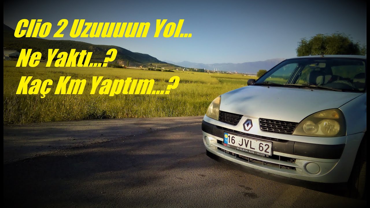 Renault Clio 2 uzun yol