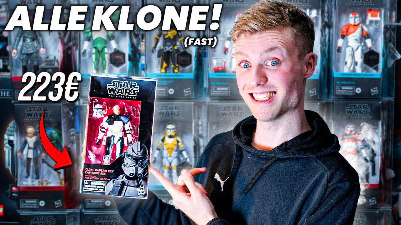 Größte KLON Eskalation! 👀 Die Mega Sammlung unserer Black Series Klone!