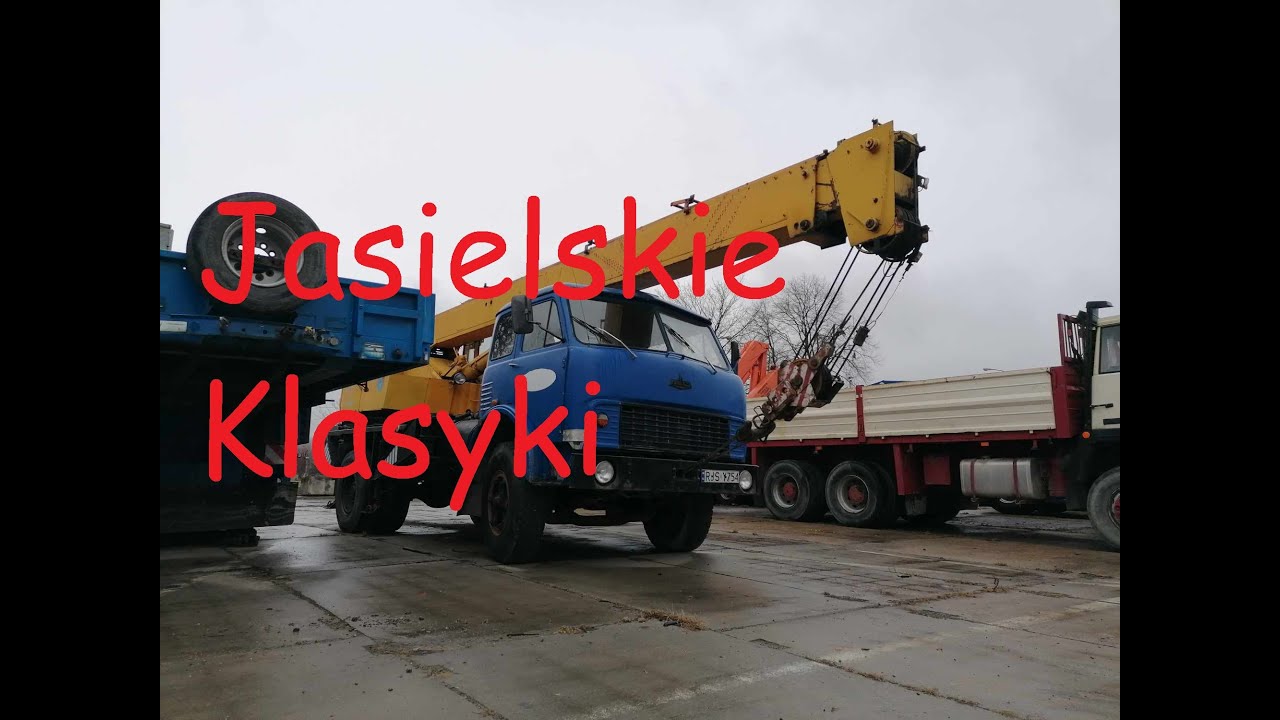 MAZ dźwig - Jasielskie Klasyki