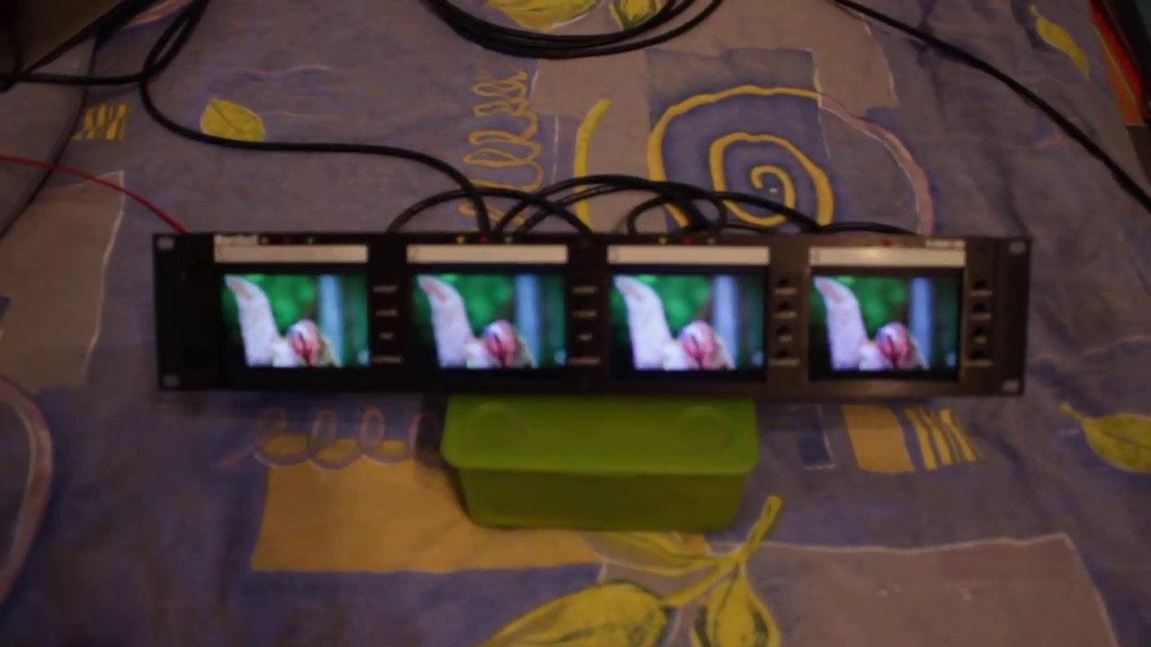 Marshall Electronics V-R44P SDI video multi-monitor