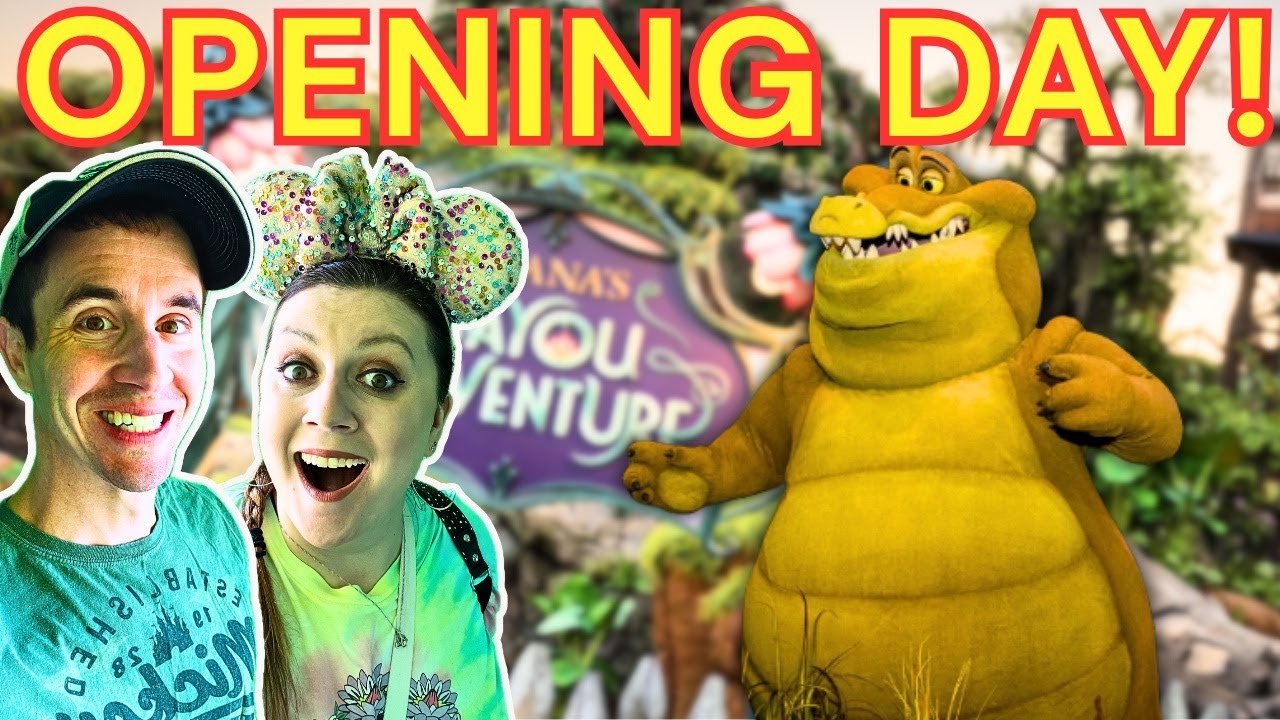 First Ride on Tiana’s Bayou Adventure! | Magic Kingdom Opening Day ✨🐸