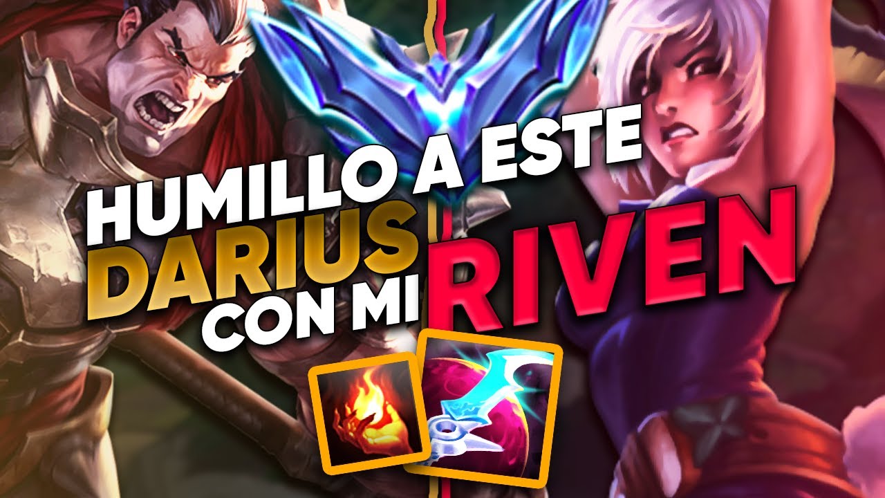 ¿Este MATCHUP es tan DIFICIL como parece? | RIVEN vs DARIUS
