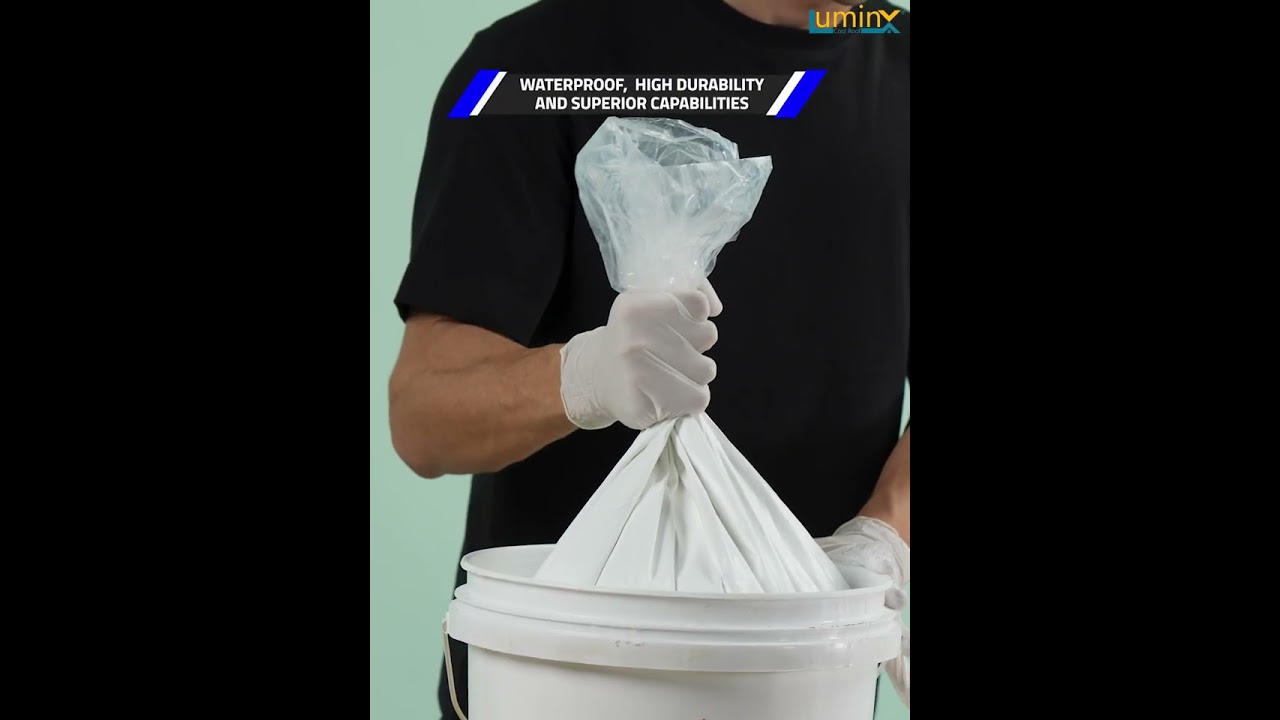 LuminX: Solar Heat Reflective Cool Roof Coating - 20 kg High SRI, Heat Resistance 