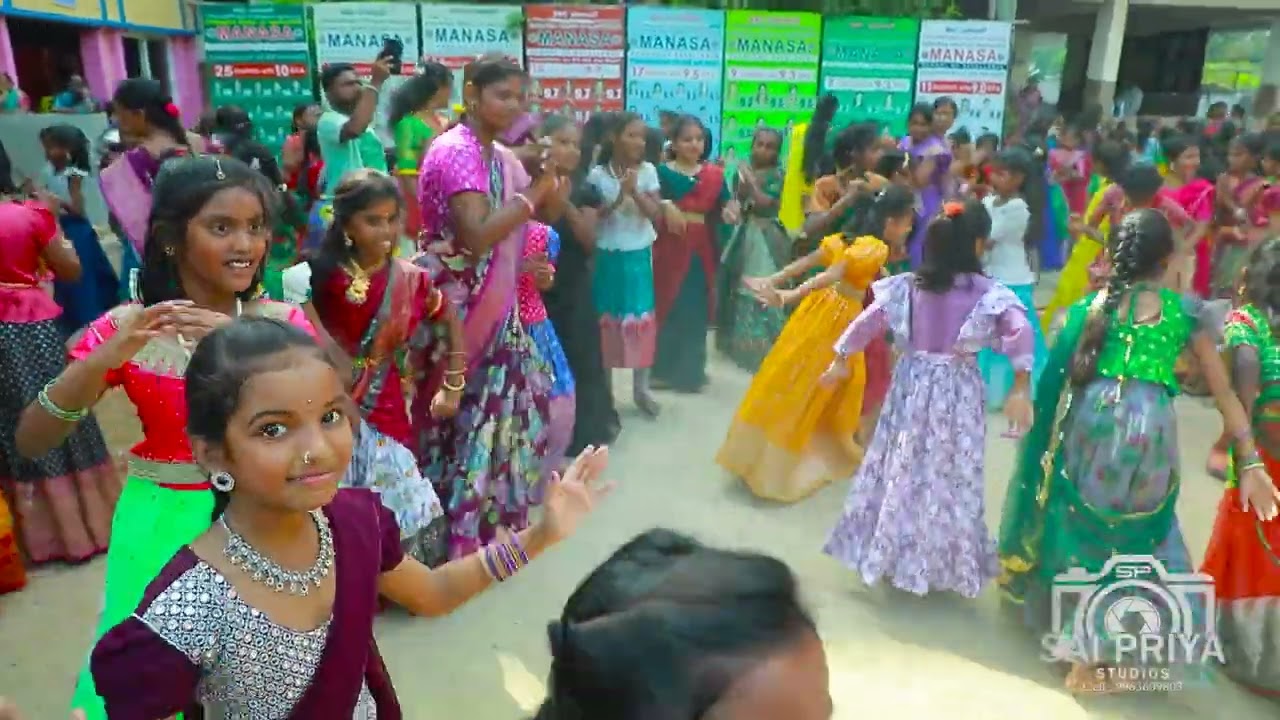 Manasa school of excellence  BATHUKAMMA  Celebrations  2024