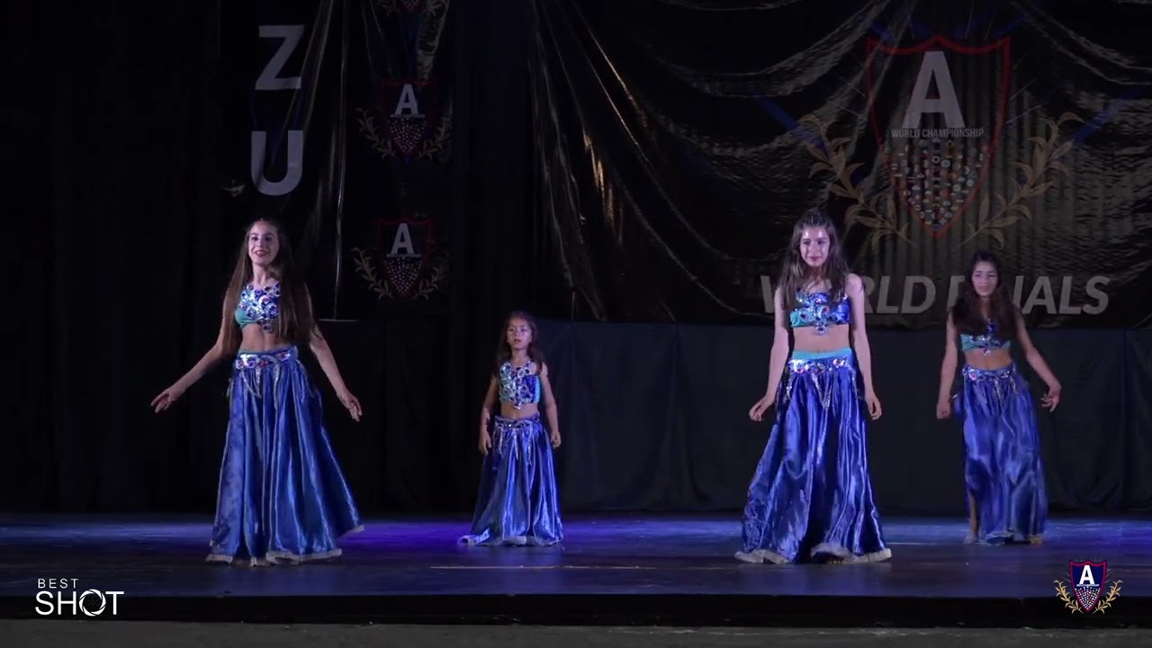 Azul Fest - Finales Mundiales de Danzas & Ritmos - Danza Árabe - Equipo Infantil B - Dulce Danza