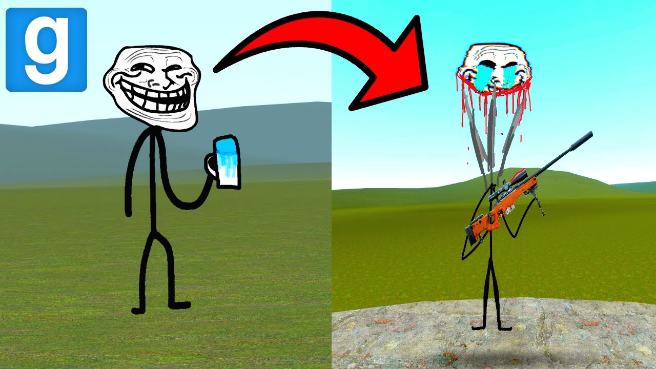 NPC «МЕСТЬ ТРОЛЛЯ» УЖАСАЕТ! - 😱 (НОВОЕ)