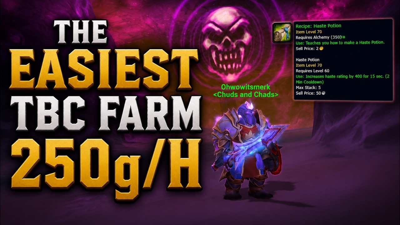This TBC Farm Is Almost Impossible to Mess Up (250g+/h)