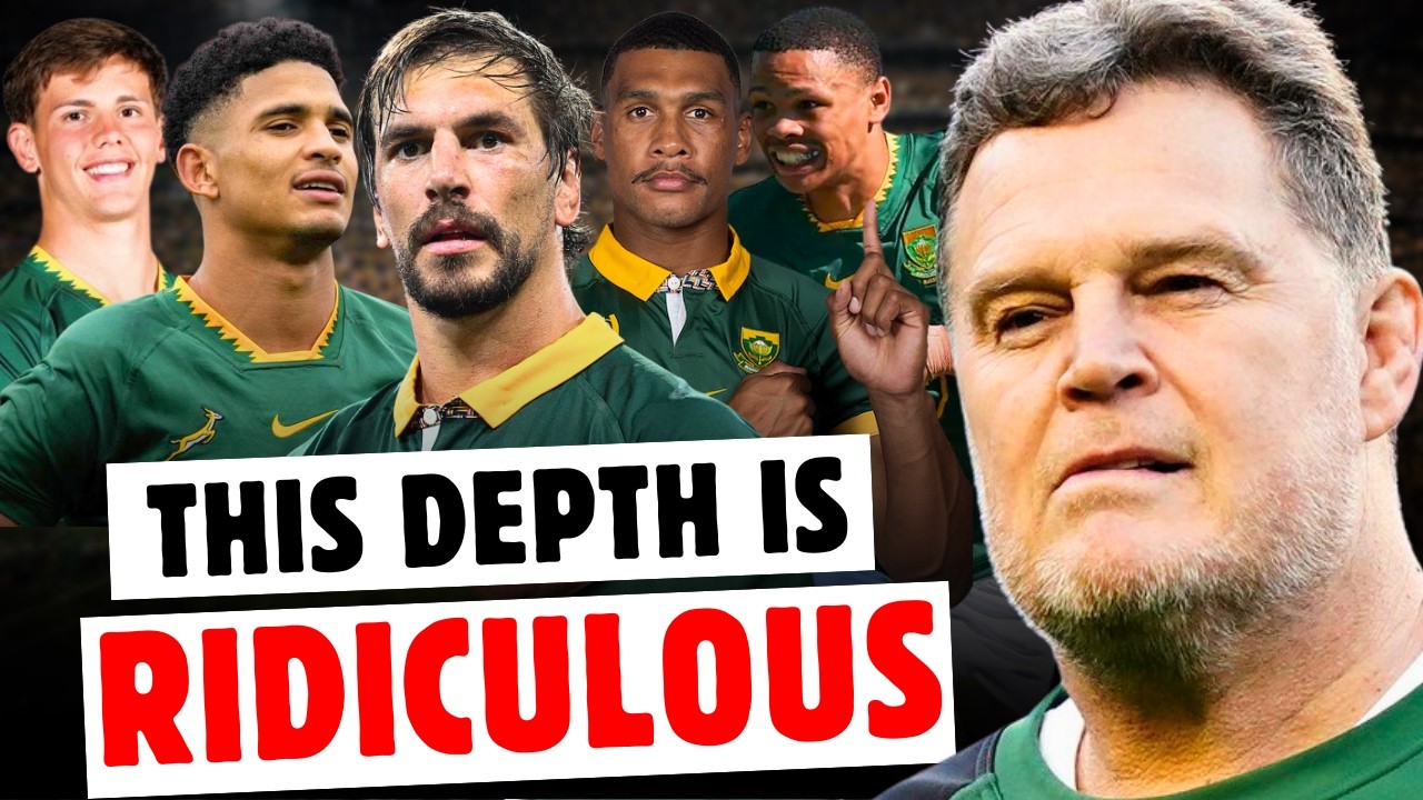 Rassie’s Secret Weapon: The 68-Man Springbok Player Pool!