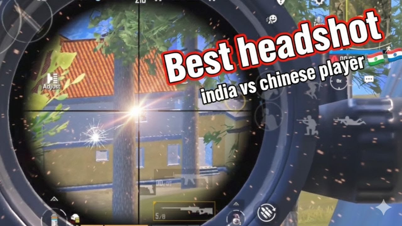BEST HEADSHOT INDIA VS CHINESE// BGMI Sniper Tips and Tricks 2026 //