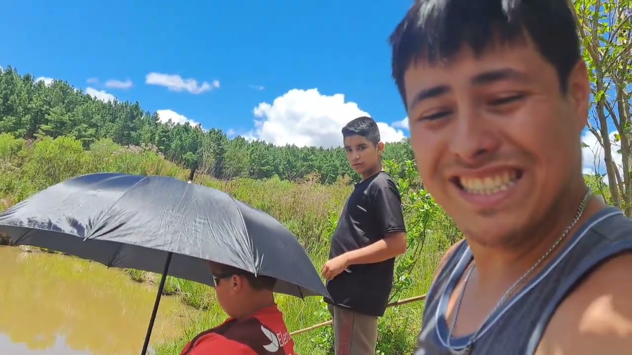 Vizita no sitio  de uma amigo