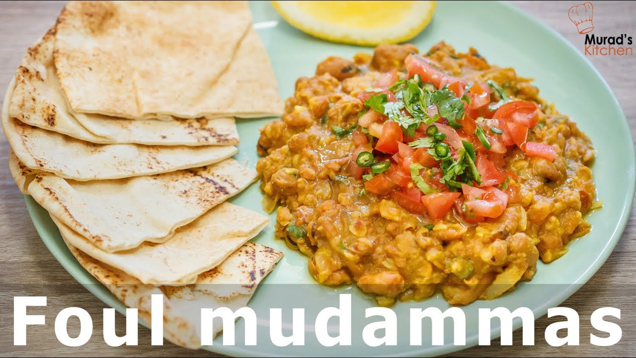 Simple Arabian Foul Mudammas (Ful medames) Recipe | Typical Saudi Vegan Breakfast | Murad's Kitchen