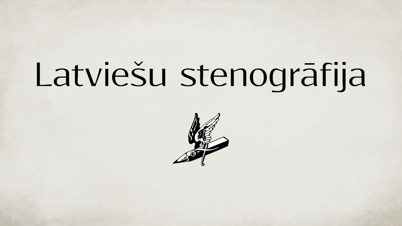 Latviešu stenogrāfija