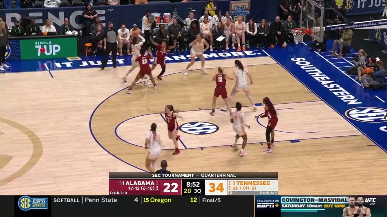 Lady Vols vs. Alabama highlights via UT Athletics