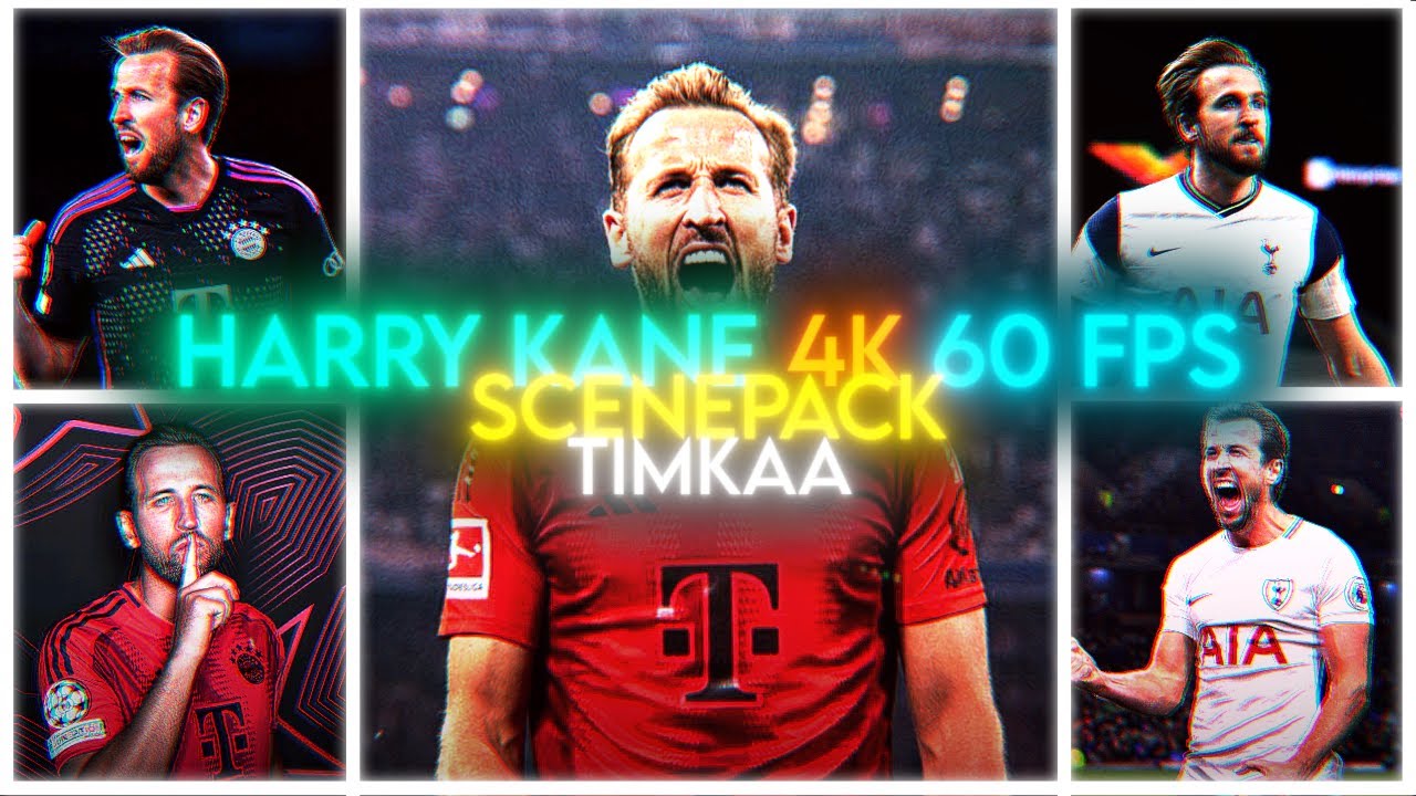 Harry Kane [6min +] ● 4K 60 FPS Scenepack ● [Topaz Only]