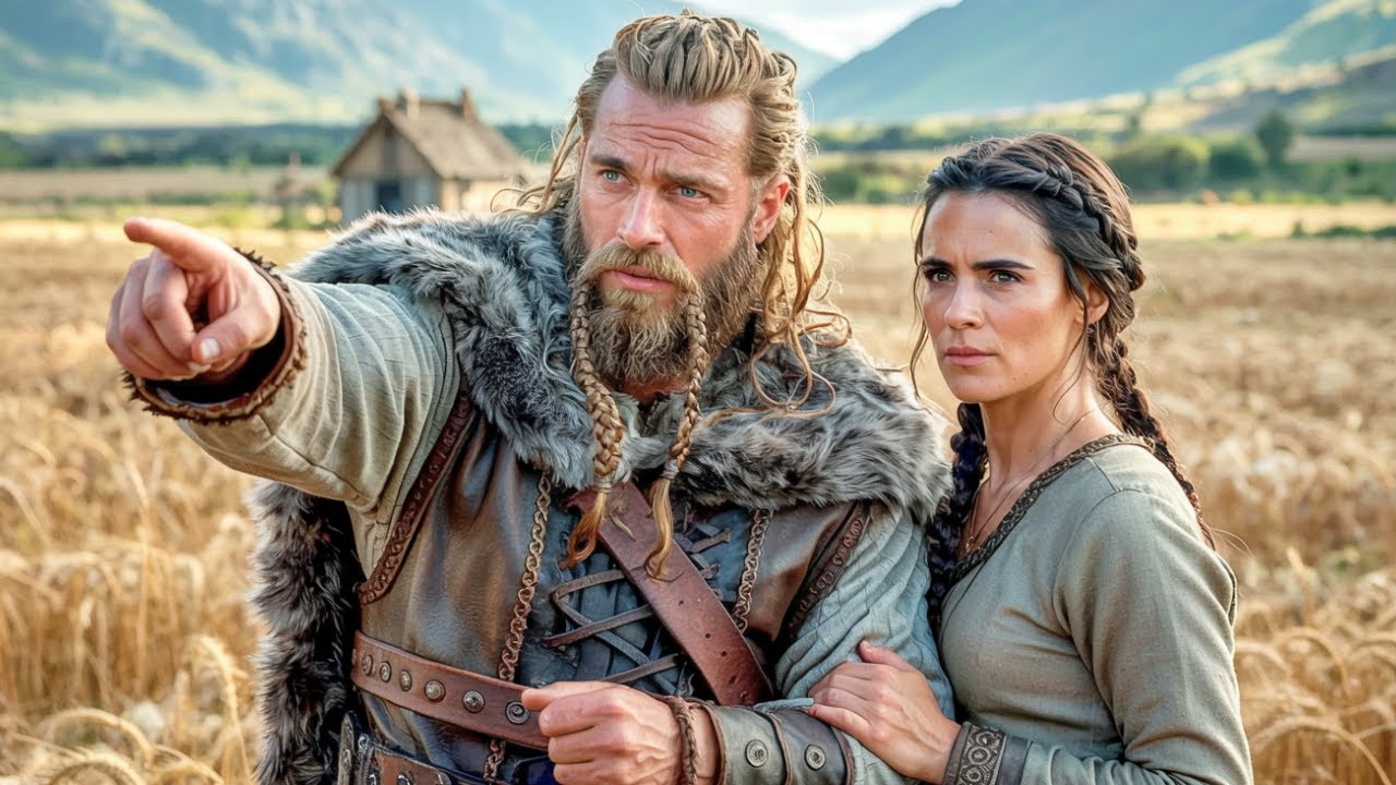 Lonely Widow’s Father Died Before Harvest, The Viking Finished The Land And Said 