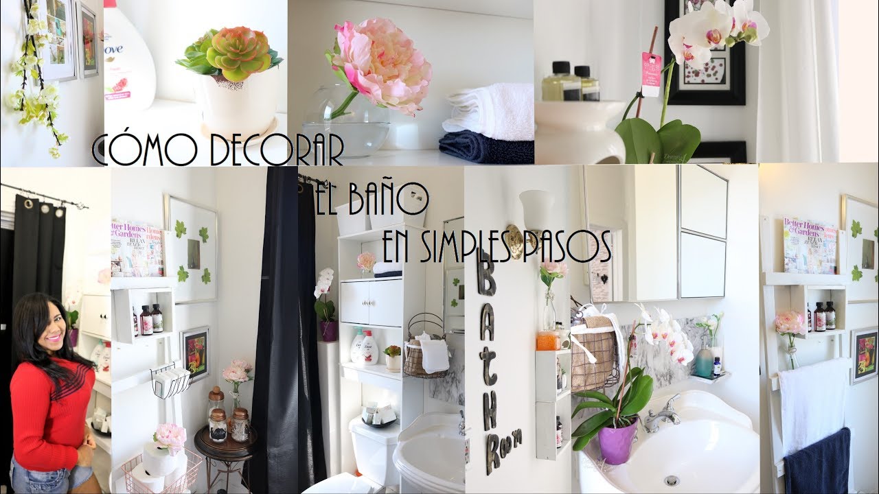 Cómo decorar un baño en simples pasos