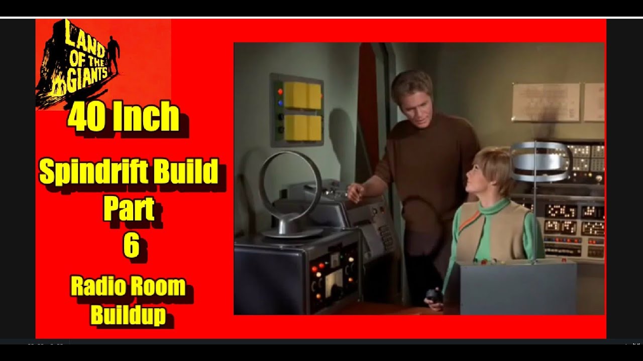 Land Of The Giants Studio Scale Spindrift Build Part 6 – Interior Details & Radio Room Reveal!