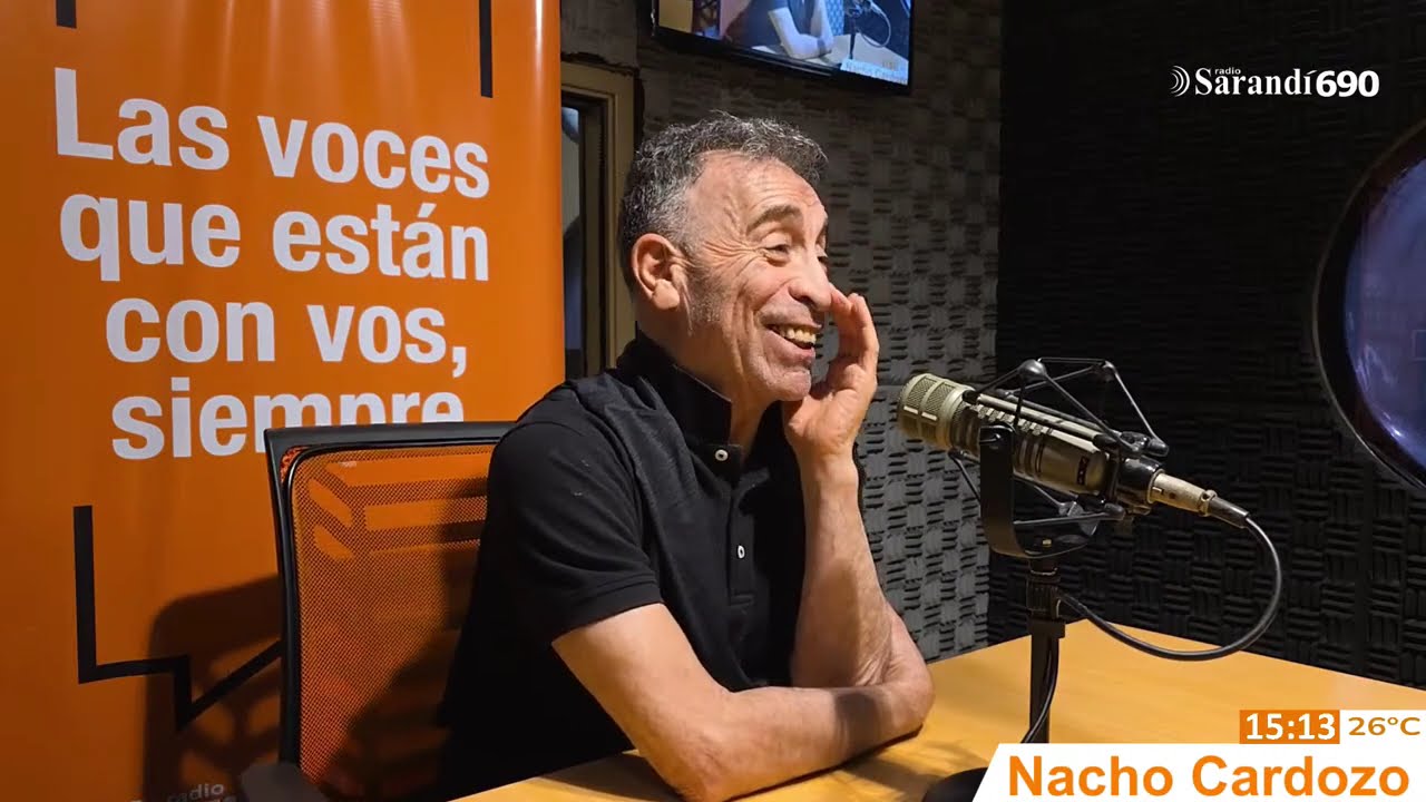 Nacho Cardozo, coreógrafo, bailarín, productor y director teatral, en Viva La Tarde