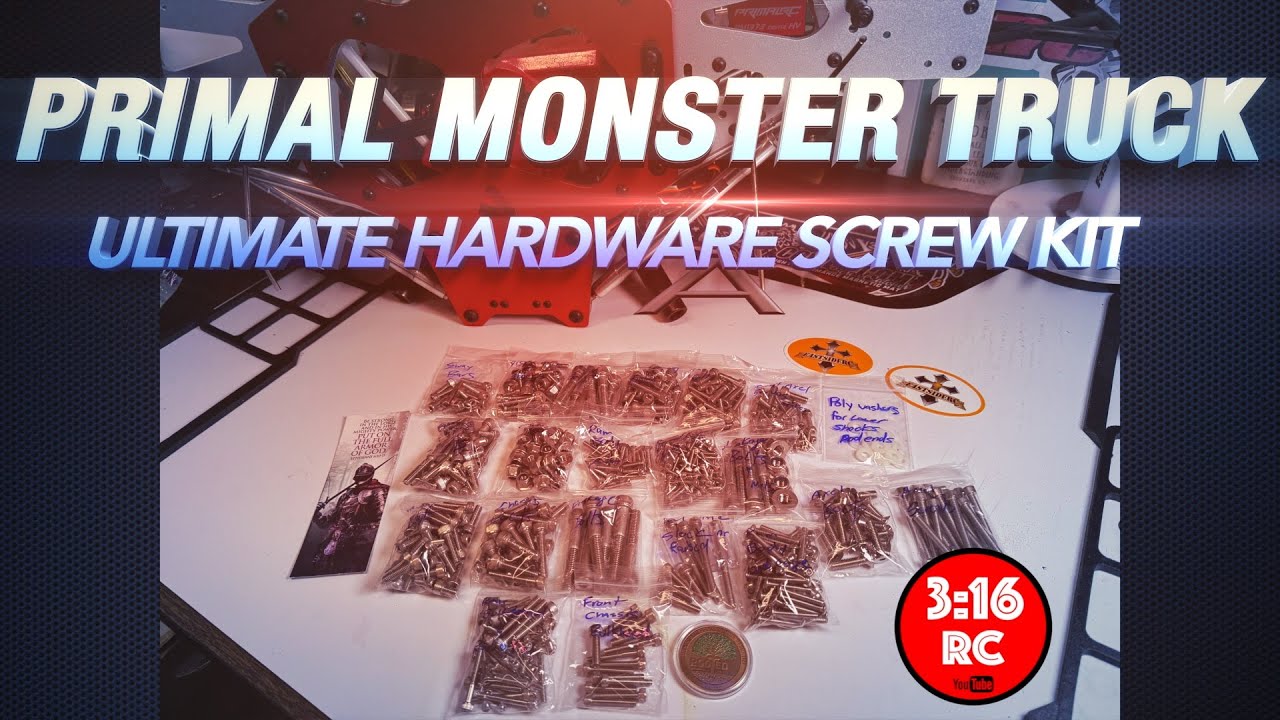 Primal Monster Truck- Eastside RC Upgrade Screw Kit