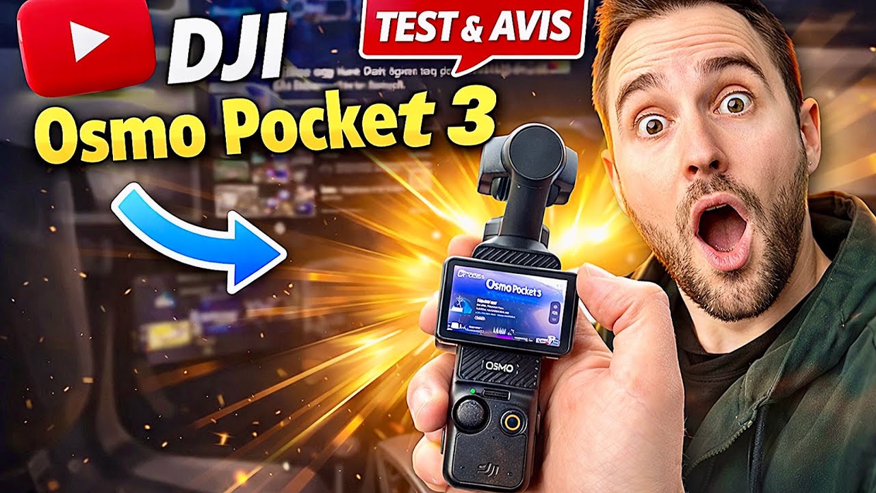 DJI Osmo Pocket 3 : la MEILLEURE caméra pour YouTube en 2026 ? (Test & avis)