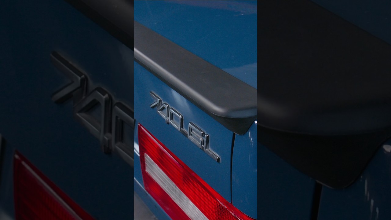We brought back ducktail spoiler for Volvo 744 & 764!