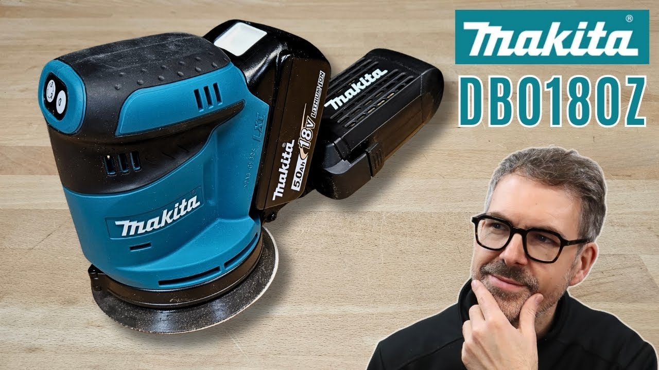 Lijadora rotorbital Makita DBO180Z : TEST / RECENSIONE