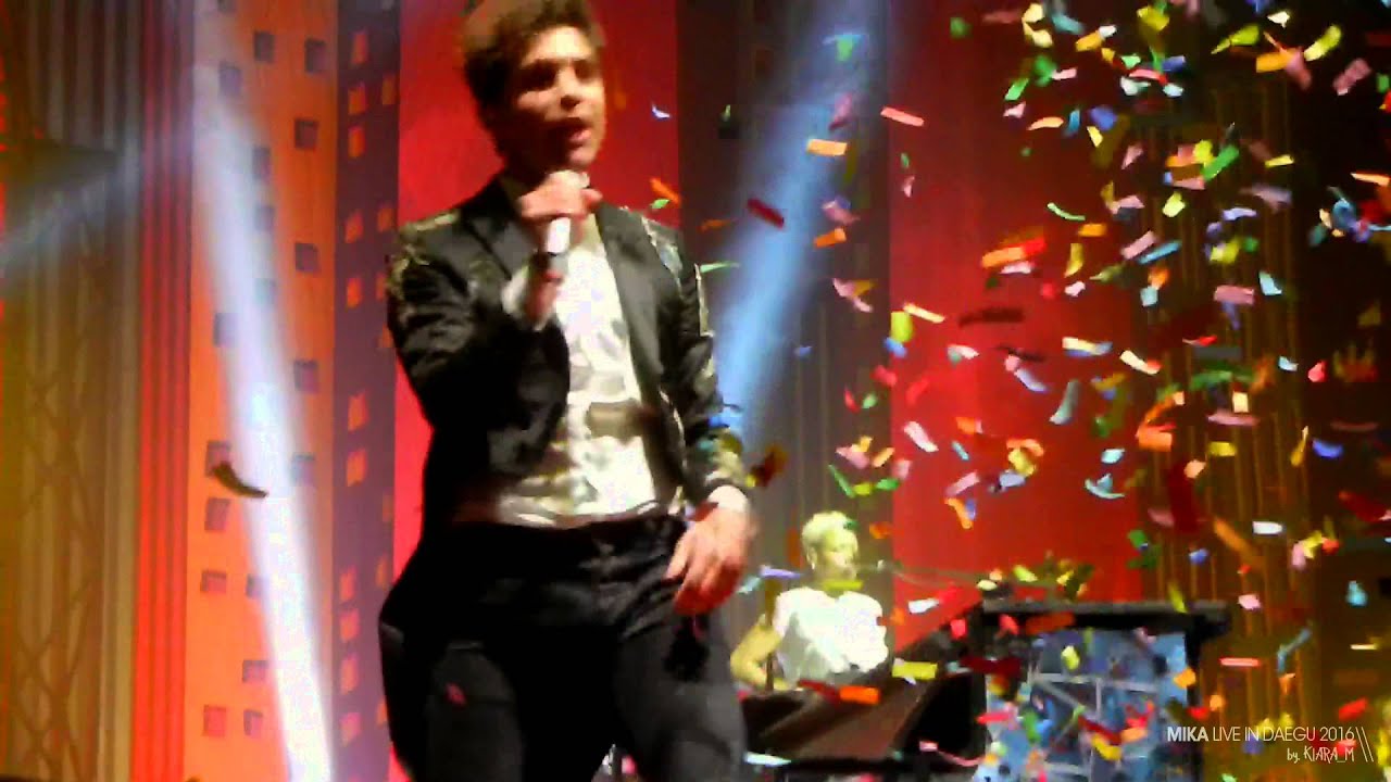 MIKA - 'Grace Kelly' live in Daegu, Korea 2016