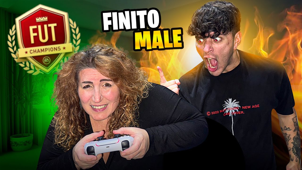Mia madre prova a qualificarmi al FUT CHAMPIONS  ( MI HA CACCIATO DI CASA )👿😡