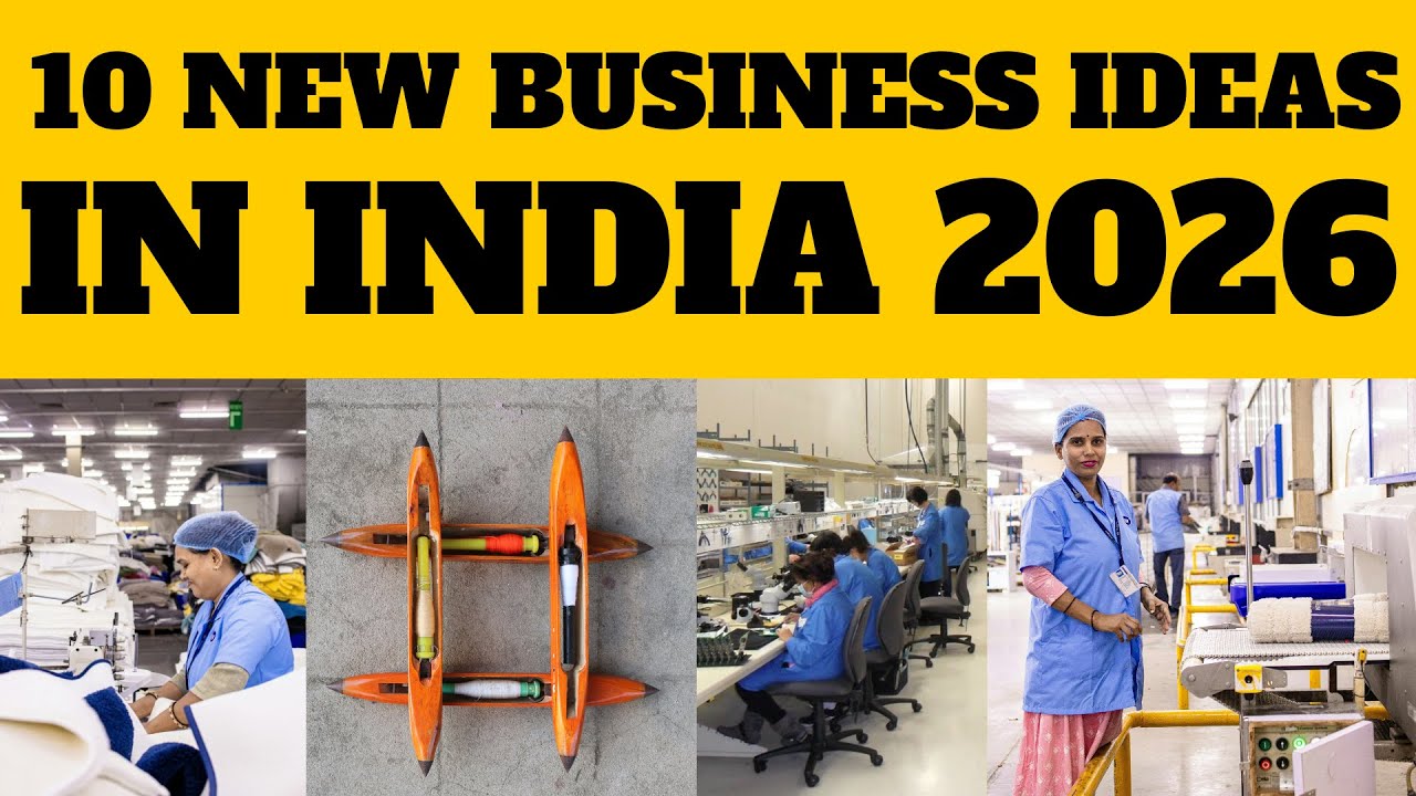 10 NEW Business Ideas in India to Start a Business in 2026
