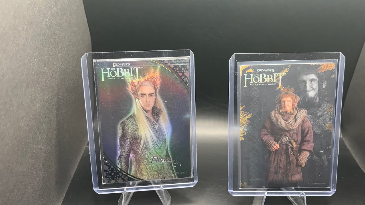 Opening 4x Official Hobbit Trilogy Boxes | Smaug Foils, Gandalf & Middle-earth Collector Hits!