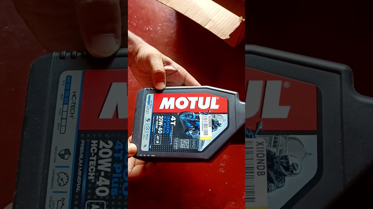 MOTUL 3000 4T Plus Unboxing | MOTUL Engine Oil | bike engine oil | 