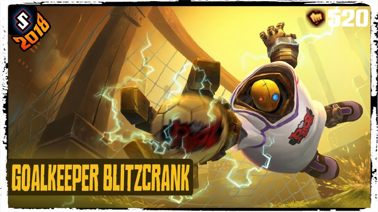 Goalkeeper Blitzcrank Skin 2018 (Legacy) - League of Legends