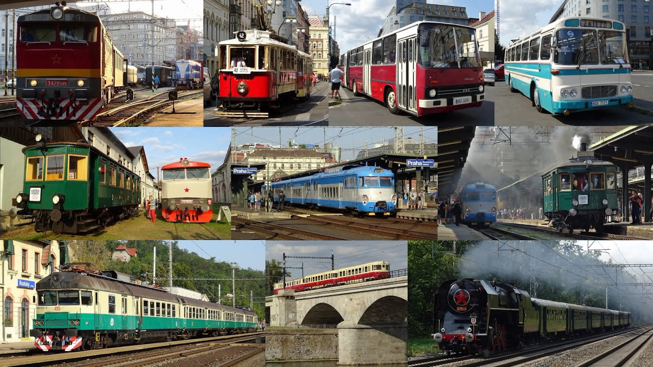 Regionální den železnice v Praze na Masarykově nádraží 12.9.2020