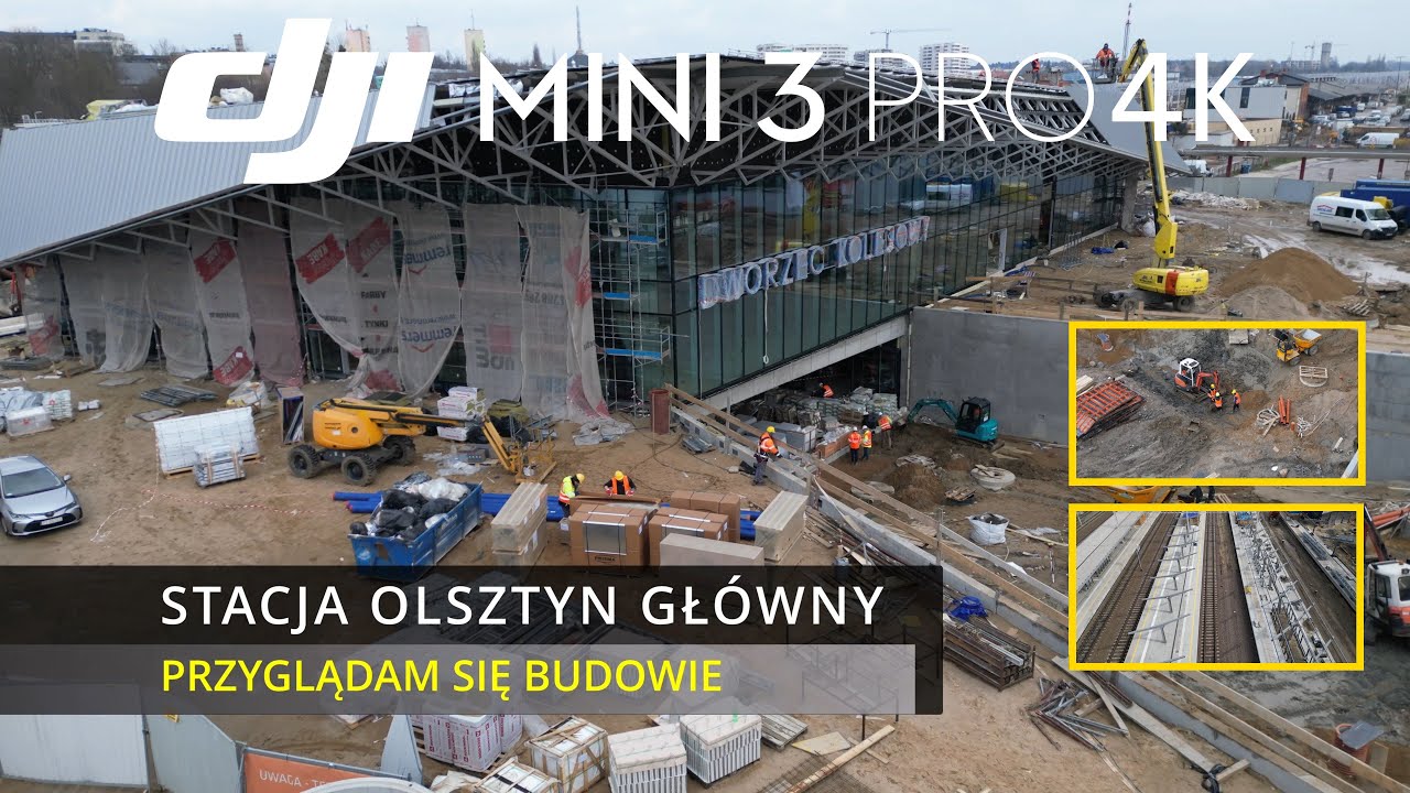 Stacja Kolejowa Olsztyn Główny - Postęp prac, Perony | 25.03.2024