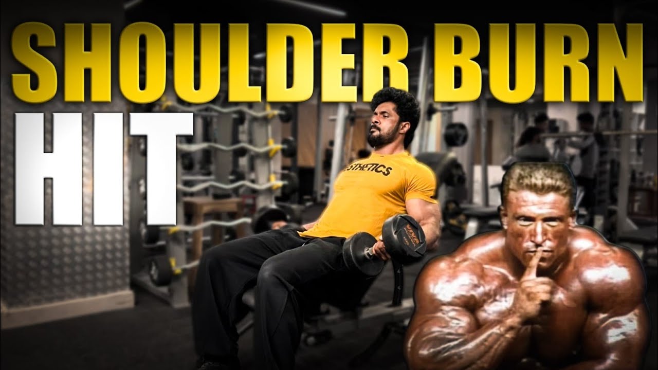 Dorian Yates Style Shoulder Training