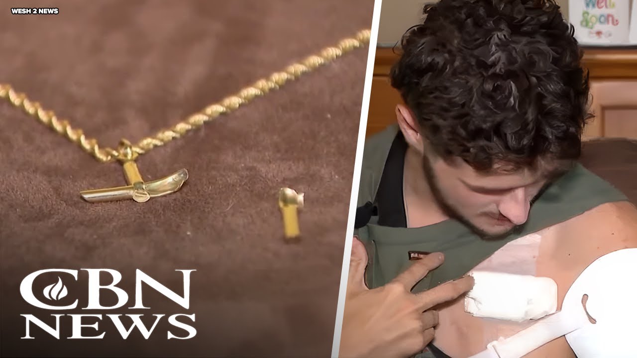 He Was Shot Point-Blank – His Cross Miraculously Saved His Life