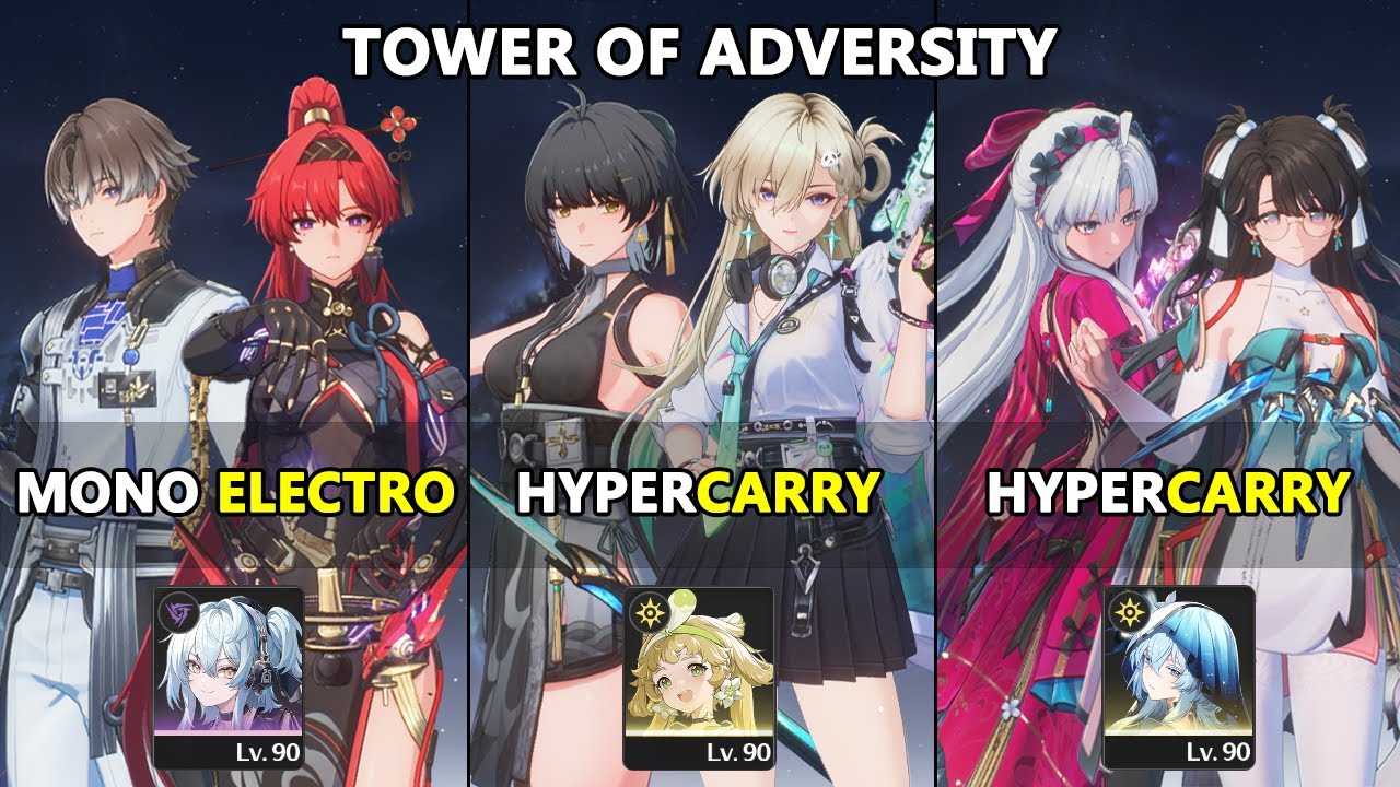 ToA 3.0 | Lynae Rover Verina / Carlotta Zhezi Shorekeeper / Xiangli Yao Yinlin | Wuthering Waves