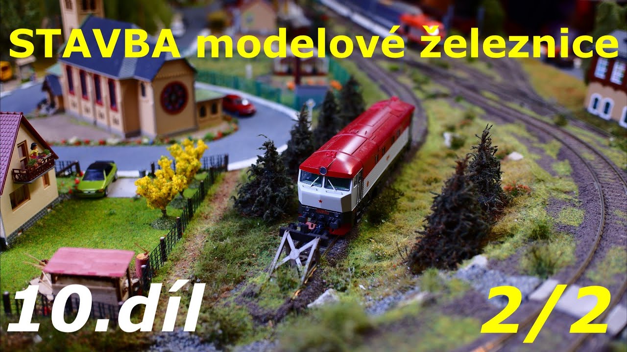 [2/2] STAVBA modelové železnice - 10.díl (dodělávky, boční obložení)
