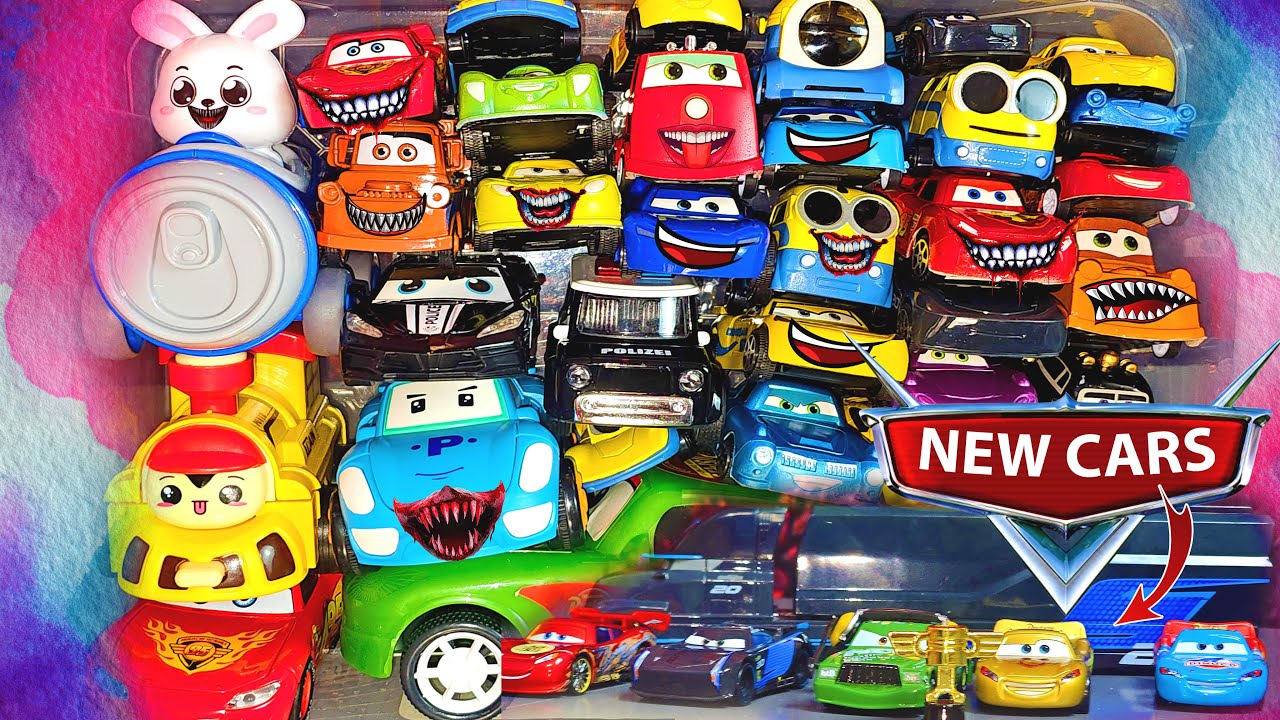 Disney Pixar Cars Unboxing Review | Lightning McQueen, Tow Mater, Doc Hudson, Sally Carrera, Cruz