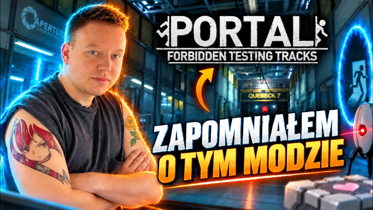 🔴ZAPOMNIAŁEM O TYM MODZIE - Portal: Forbidden Testing Tracks [KONIEC]🔴