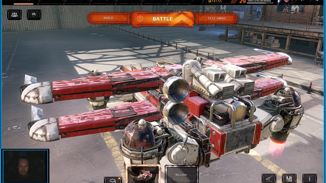 Crossout HD | X wing build