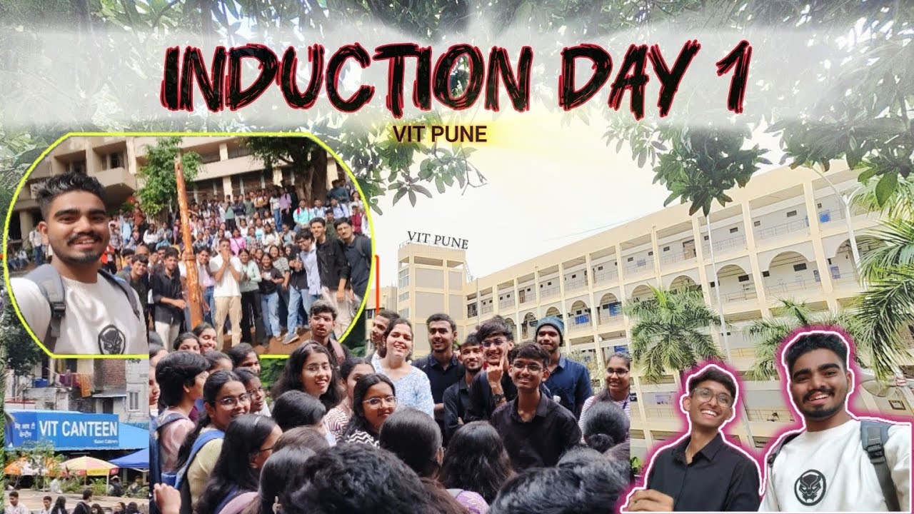 INDUCTION DAY 1🥳😍