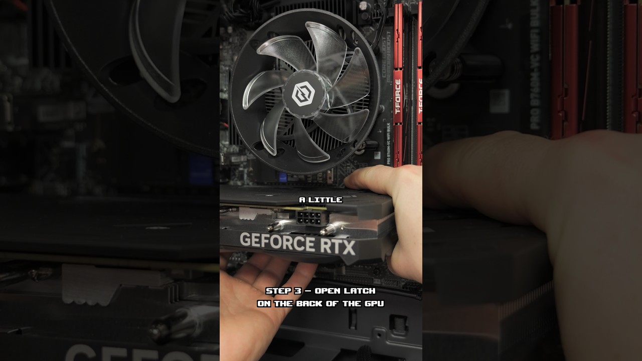 How to install and remove a graphics card