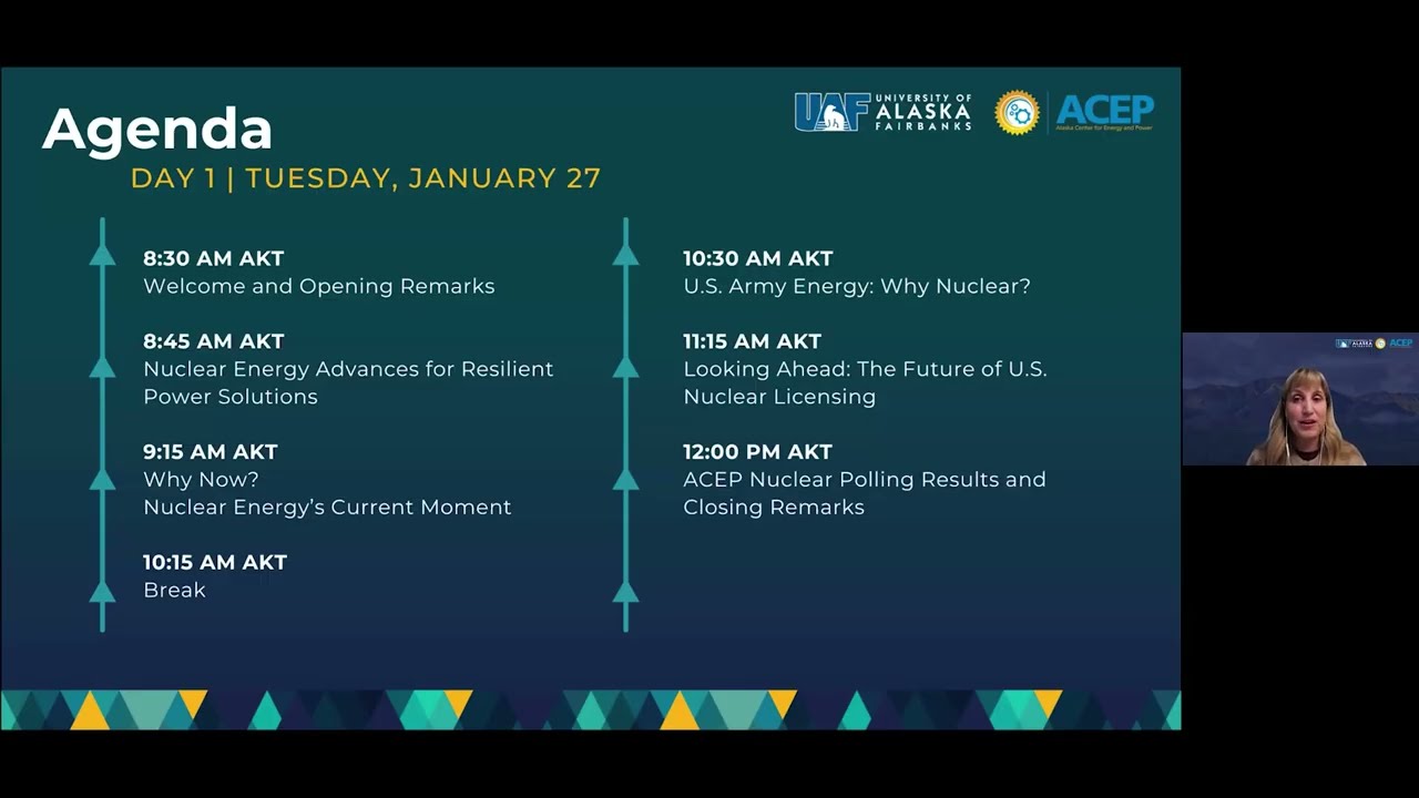 Beyond the Basics: The Potential Role of Advanced Nuclear in Alaska - Day 1