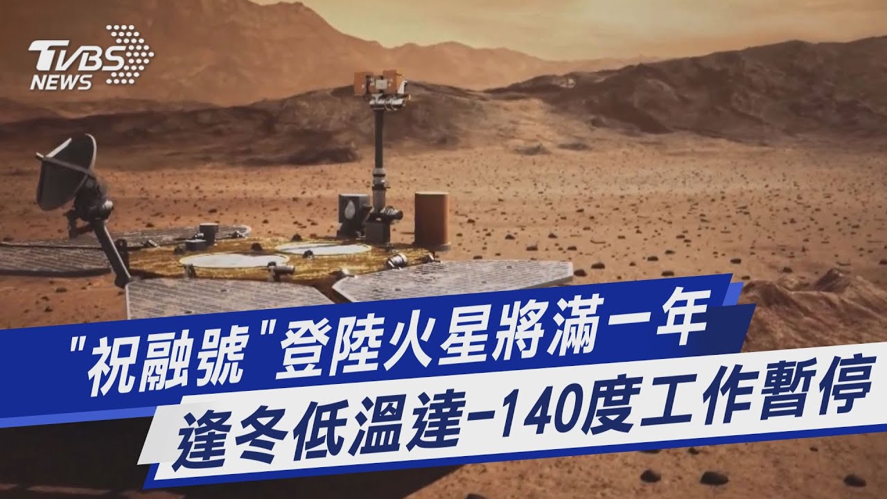 【圖文說新聞】「祝融號」登陸火星將滿一年 逢冬低溫達-140度工作暫停｜TVBS新聞