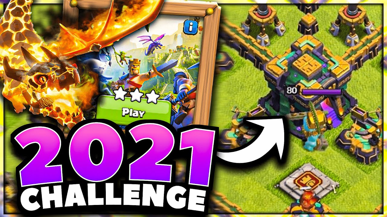 EASILY 3 STAR THE 2021 CHALLENGE! (Clash of Clans)